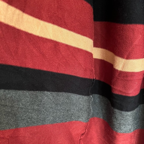 Lane Bryant Colorblock Striped Overpiece Cardigan Duster Sweater - size 14/16 - Picture 4 of 10